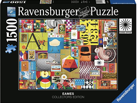 Ravensburger 1500 Piece Jigsaw Puzzle:  Eames House of Cards