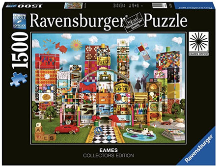 Ravensburger 1500 Piece Jigsaw Puzzle:  Eames House of Fantasy