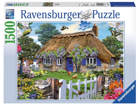 Ravensburger 1500 Piece  Jigsaw Puzzle: Howard Robinson Cottage
