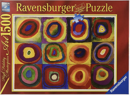 Ravensburger 1500 Piece Jigsaw Puzzle: Kandinsky - Concentric Circles