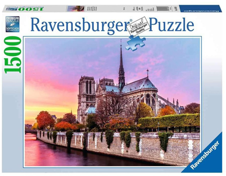 Ravensburger 1500 Piece Jigsaw Puzzle: Picturesque Notre Dame