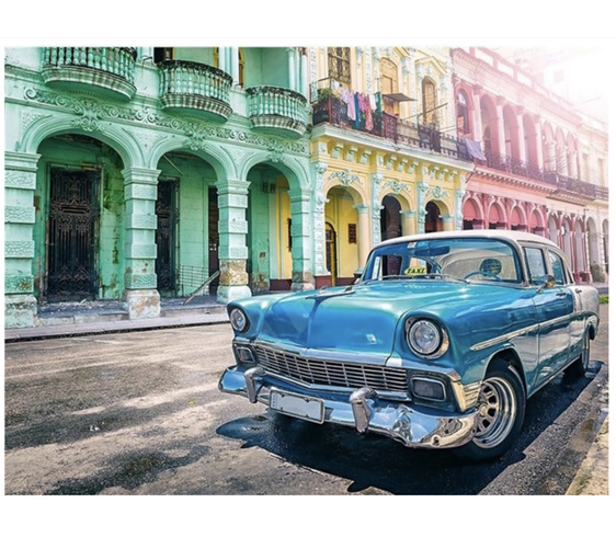 Ravensburger 1500 Piece  Puzzle: Cars Of Cuba at www.puzzlesnz.co.nz