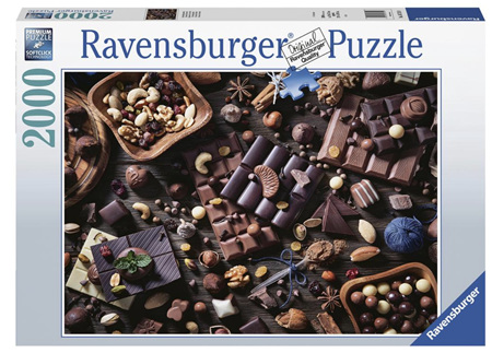 Ravensburger 2000 Piece Jigsaw Puzzle:  Chocolate Paradise