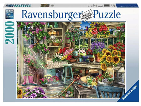 Ravensburger 2000 Piece Jigsaw Puzzle: Gardeners Paradise