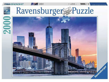 Ravensburger 2000 Piece Jigsaw Puzzle:  New York Skyline