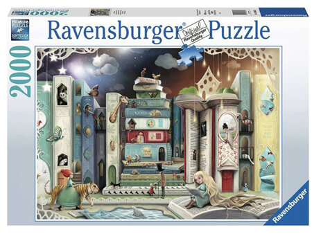 Ravensburger 2000 Piece Jigsaw Puzzle: Novel Avenue