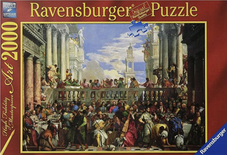 Ravensburger 2000 Piece Jigsaw Puzzle: Veronese - Wedding At Cana