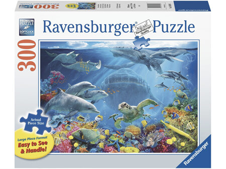Ravensburger 300 Piece Jigsaw Puzzle:  Life Under Water