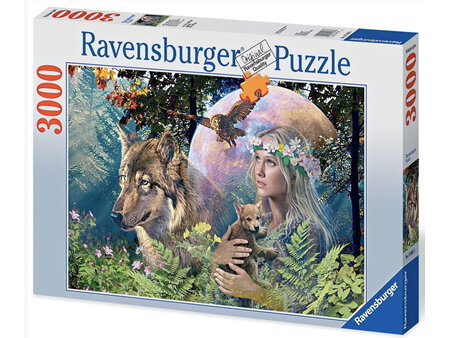 Ravensburger 3000 Piece  Jigsaw Puzzle: Lady Of The Forest