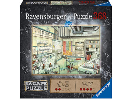 Ravensburger 368 Piece Jigsaw Puzzle: ESCAPE - The Laboratory