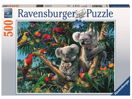Ravensburger 500 Piece Jigsaw Puzzle Koalas In a Tree