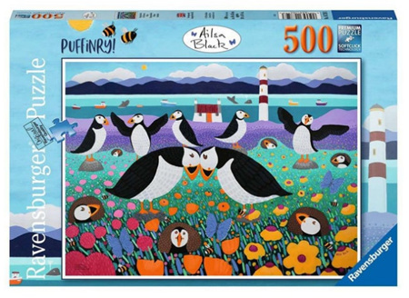 Ravensburger 500 Piece Jigsaw Puzzle: Puffinry