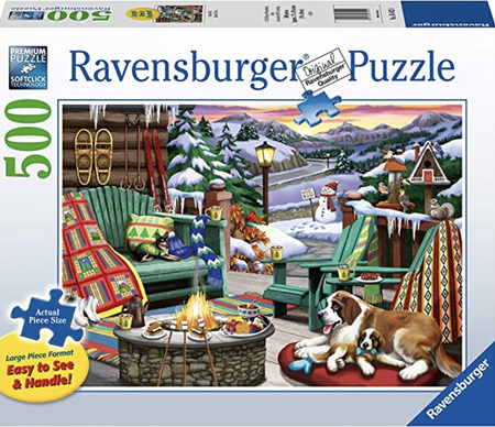 Ravensburger 500XL Piece Jigsaw Puzzle: Apres Ski