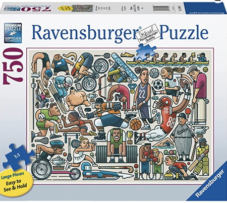 Ravensburger 750XL Piece Jigsaw Puzzle: Athletic Fit