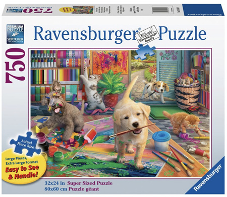 Ravensburger 750XXL Piece Jigsaw Puzzle:  Cute Crafters