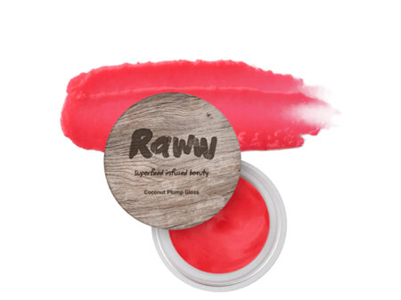 Raww cosmetics Coconut Plump Gloss- Watermelon popsicle