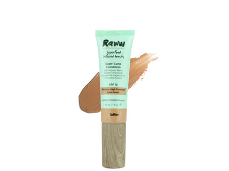 Raww Cosmetics Super-Camo Foundation - Toffee 30ml