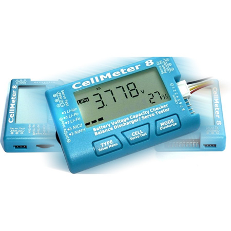 RC Pro CellMeter 8 Servo & Battery Tester