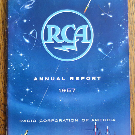 RCA Annual Report 1957