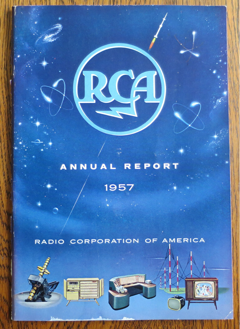 RCA Annual Report 1957