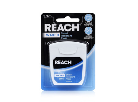 Reach Shred Resistant Waxed Floss 50m
