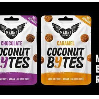 Rebel Kitchen Bytes Chocolate and Caramel Flavours