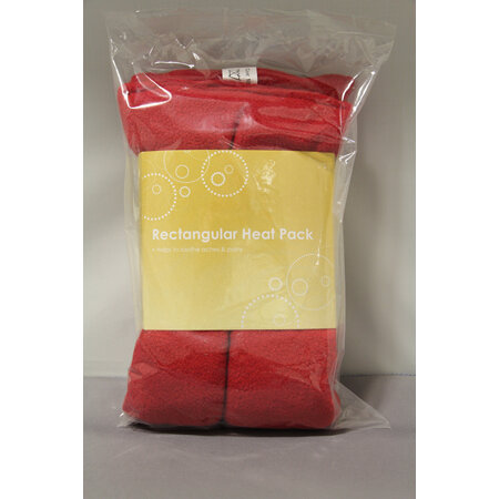 Rectangle Heat Pack Red