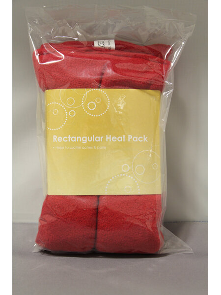 Rectangle Heat Pack Red