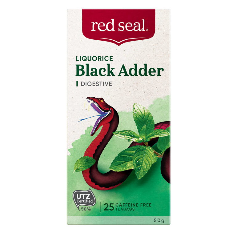Red Seal Black Adder Liquorice Tea 25pk