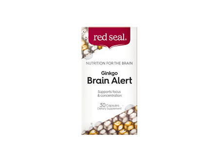 Red Seal Caps Ginkgo Brain Alert 30s
