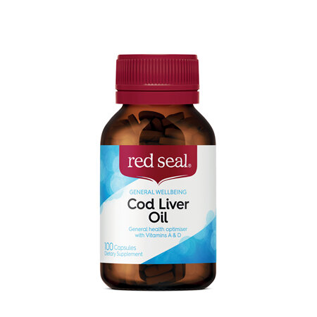 Red Seal Cod Liver Oil 100 Capsules