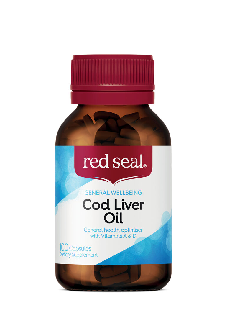 Red Seal Cod Liver Oil 100 Capsules