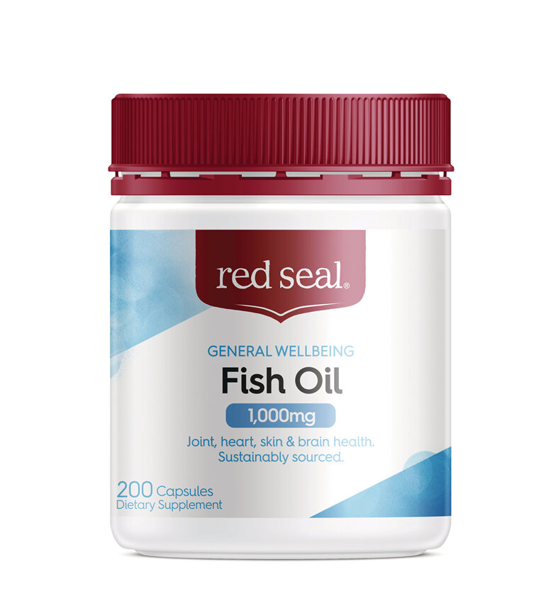 Red Seal Fish Oil 1000mg Value Pack 200 Capsules