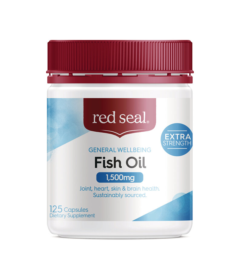 Red Seal Fish Oil 1500mg Value Pack 125 Capsules