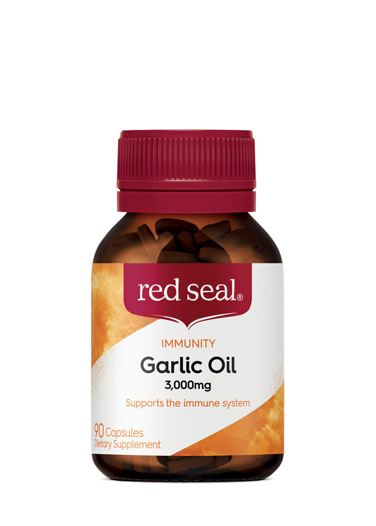 Red Seal Garlic Oil 3000mg 90 Capsules