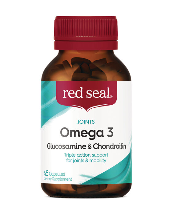 Red Seal Omega 3, Glucosamine & Chondroitin 45 Capsules