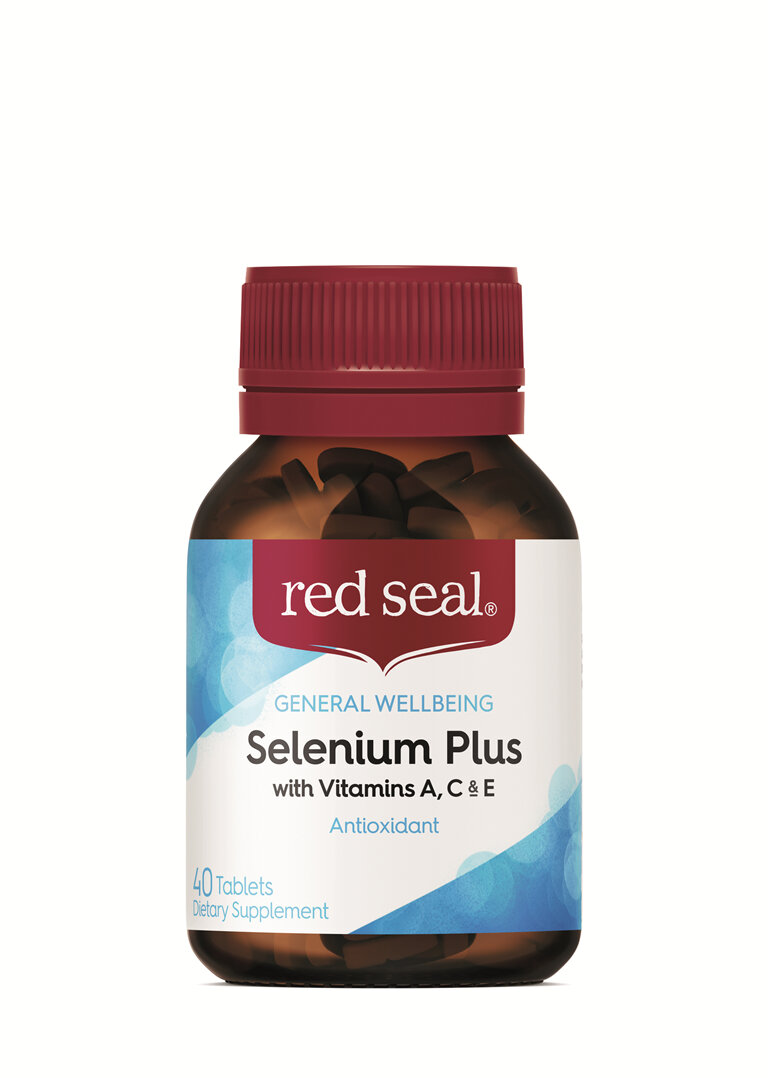 Red Seal Selenium plus with Vitamins A,C,E 40 Tablets