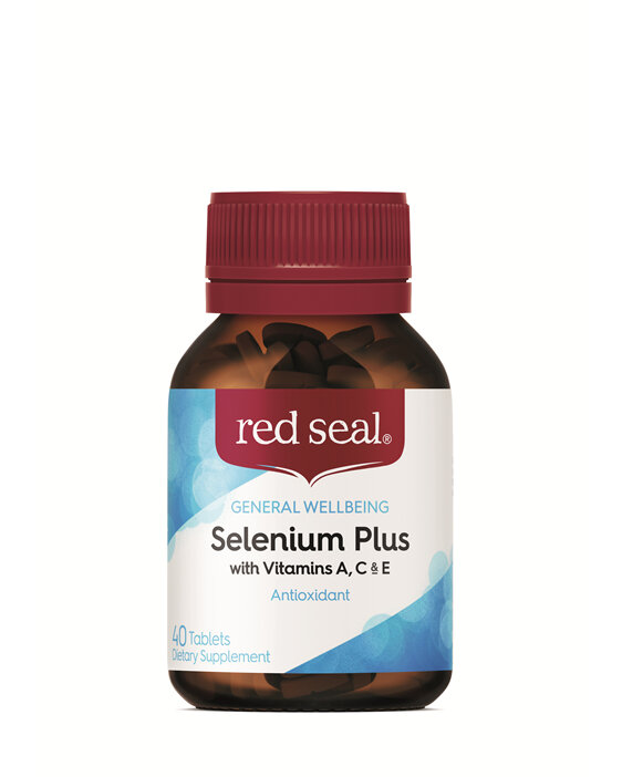 Red Seal Selenium plus with Vitamins A,C,E 40 Tablets