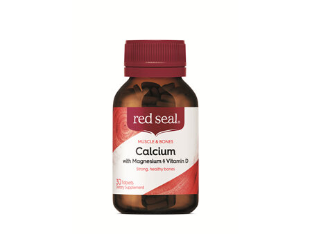 Red Seal Tabs Calcium w/ Magnesium 30's
