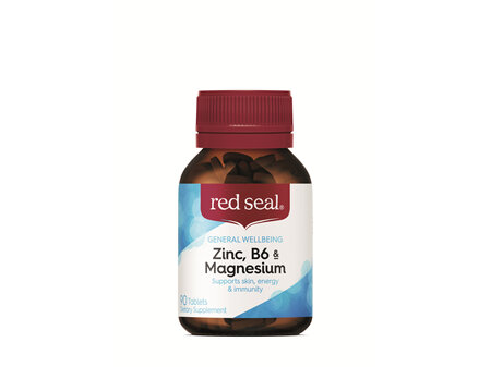 Red Seal Tabs Zinc, B6 & Magnesium 90's