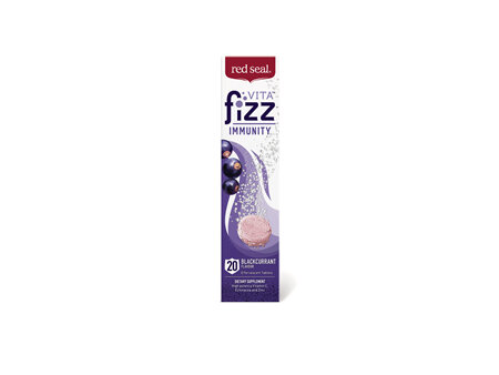 Red Seal VitaFizz Immunity Blackcurrant 20 Effervescent Tablets