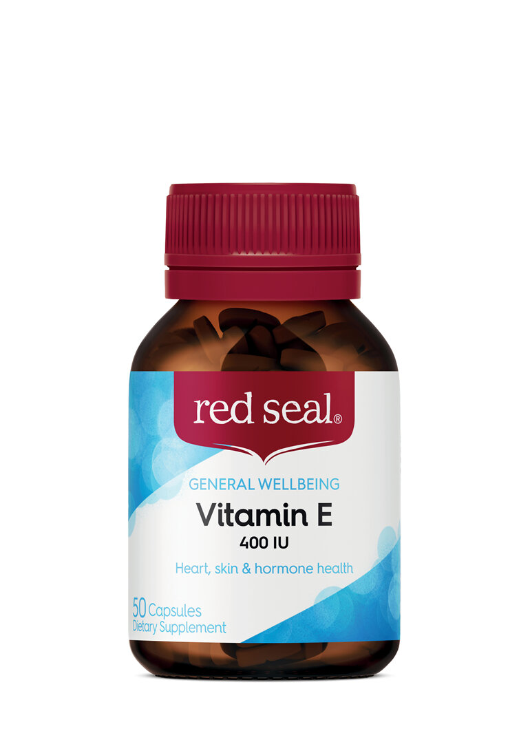 Red Seal Vitamin E 400mg 50 Capsules
