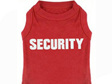 Red security shirt