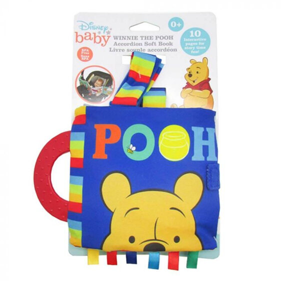 Red Shirt: Winnie the Pooh Accordion Soft Book disney baby sensory toy stroller