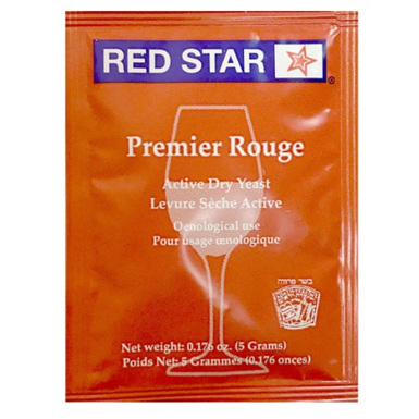 RED STAR Premier Rouge Wine Yeast 5g