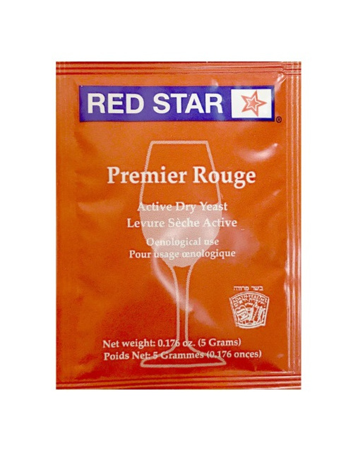 RED STAR Premier Rouge Winemaking Yeast 5g
