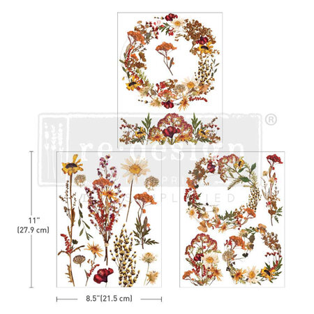 Redesign by Prima Middy Transfer - Dried Wildflowers