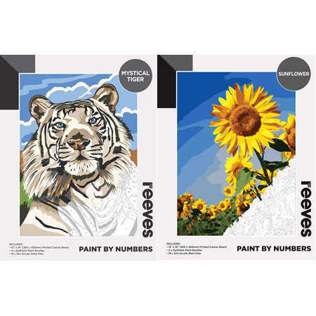 Reeves Paint By Numbers Kits - 12x16"