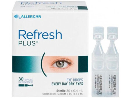 Refresh Plus Eye Drop 30x0.4ml