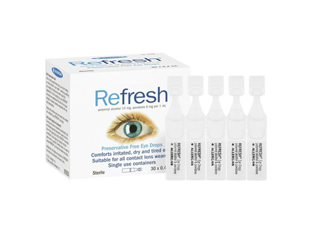 Refresh Preservative Free Eye Drops 30x 0.4ml Vials